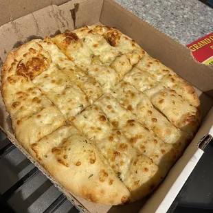 Cheesy Garlic Sticks