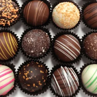 Fudge Filled truffles
