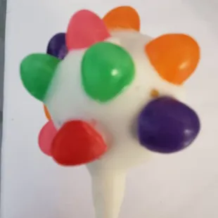 Space pop , cake pop. assorted colors to choose from at www.asmudgeoffudge.com