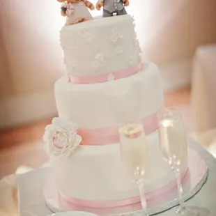 Our wedding cake