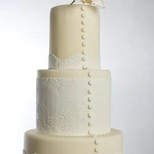 a wedding cake