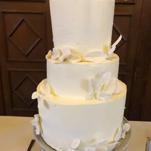 What our wedding cake looked like