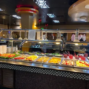 a variety of food items