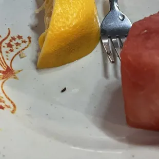 Don't recommend the fruit here cause there was a bug in it but all the other foods hopefully didnt