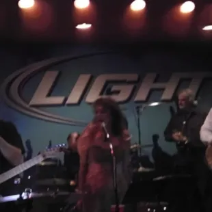 Blue Lucy playing at A Step Up Lounge