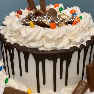 Signature Candy Bar Cake