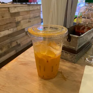 Real brewed Thai Iced Tea