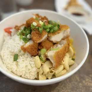 Katsu fish bowl I believe was the dish my sister ordered. She loved the sauce they served it with.