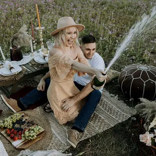 Couples save the date shoot