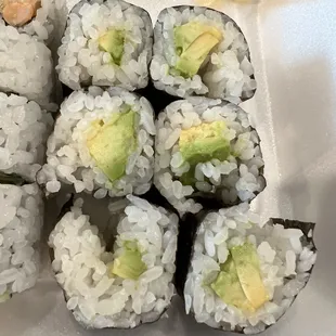 Didn&apos;t even bother to actually roll the sushi