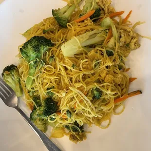 Singapore rice noodles