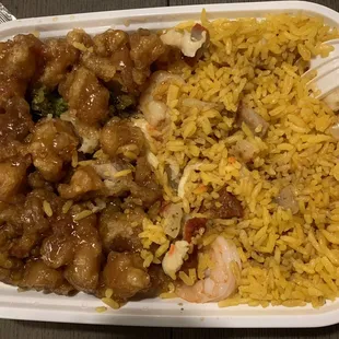 General Tso and House Rice