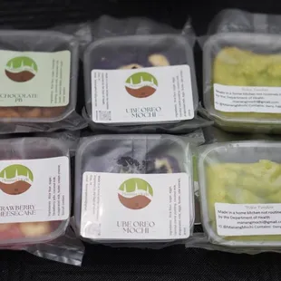 Assorted flavored Mochi fR. Manang Mochi vendor at taste of Kalihi *7/15/23