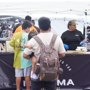 At Nakama_nFoodz food vendor at Taste of KALIHI 2023 *7/15/23
