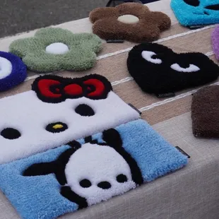 Custom designed carpet mats fR. Lux Of Love Vendor at Tastw of KALIHI market 2023 *7/15/23