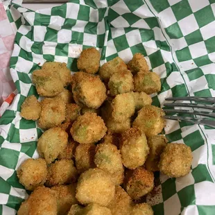 Cajun Fried Okra
