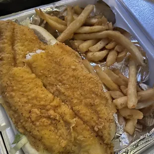 Catfish Po Boi