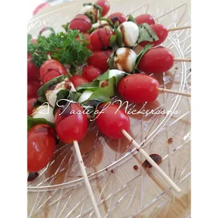 Caprese skewers