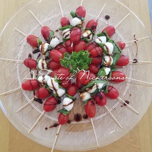 Caprese skewers