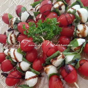 Caprese skewers