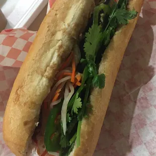 Chicken banh mi