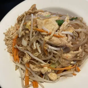 Chicken pad Thai