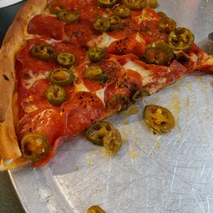 Pepperoni &amp; jalapeno