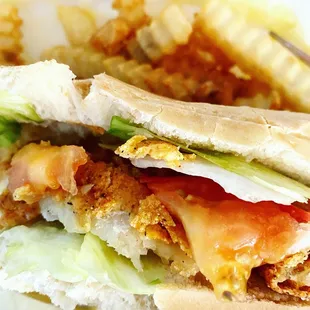 Shrimp po boy