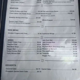 Menu 2024