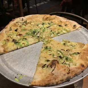 Brussel Sprout Pizza