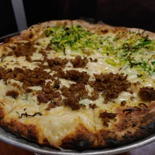 Sausage and Sage Pizza