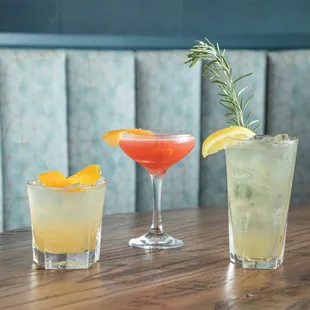 Cocktails - Italian Margarita, Campari Paloma &amp; Sorrento Lemonade
