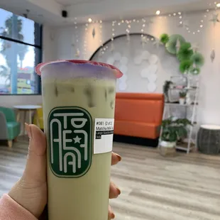 Matcha Milk Tea