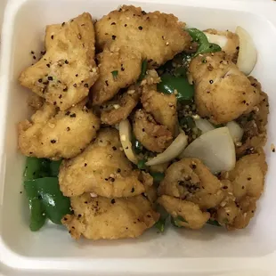 Black Pepper Fish is the best thing here