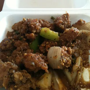 Black Pepper Chicken