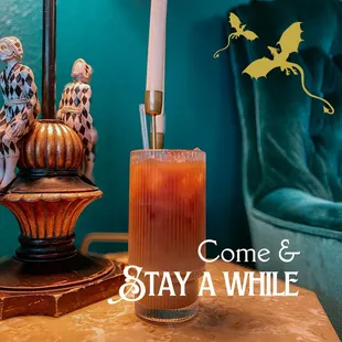 Come &amp; stay a while!