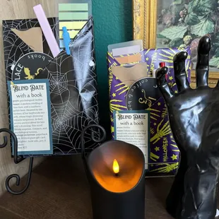 Blind Dates with a Book are available for purchase and carefully curated to the season.