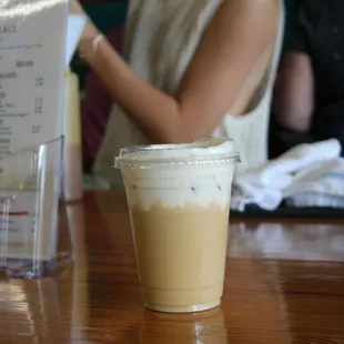 Enjoy one of our high quality coffee drinks