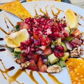 Pomegranate Salad with Walnuts