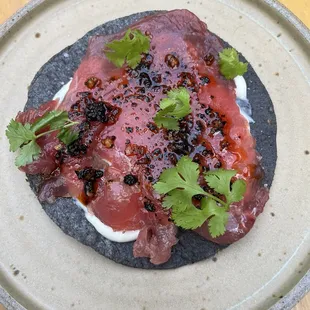 Tuna Tostada