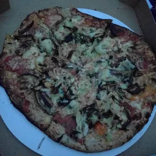 Italian Garden pizza!