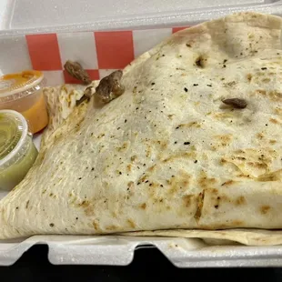 Carne asada quesadilla