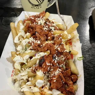 Carme al pastor fries