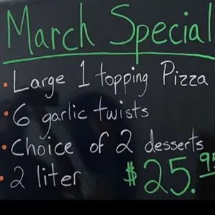 March Special!