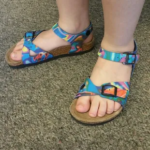 My daughter said it feels like she's walking on clouds:)