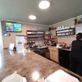 Bar at entrance