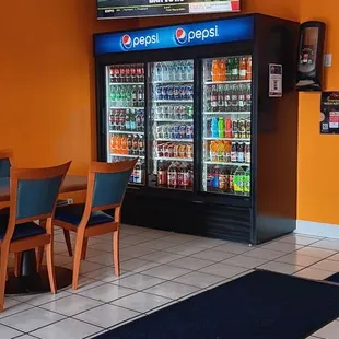 Great soda selection