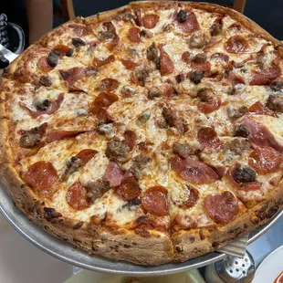 All Meat Pizza