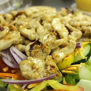 Grilled chicken salad