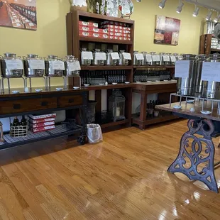 Lots of different flavors to sample and choose from